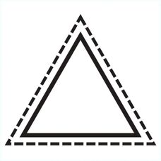 Vallorbe - LA 2407 - Triangular - 160 mm - Needle file - Publicité