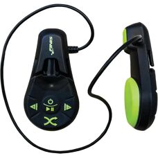 Finis Duo Waterproof Underwater Bone Conduction MP3 Player - Black/Green