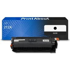 PrintAbout HP W2120A Schwarzer Toner - Für HP Drucker
