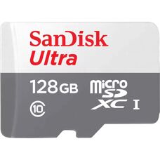SanDisk Ultra 128GB MicroSDXC Klasa 10 - Karta pamięci