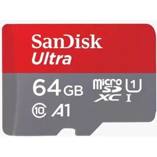 SanDisk - SDSQUAB-064G-GN6MA - microSDXC - 64GB - minnekort