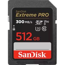 SanDisk Extreme PRO UHS-II U3 V90 SD - 512GB