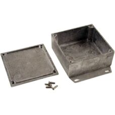 Hammond 1590YFLBK Aluminium Enclosure - IP54 Protection