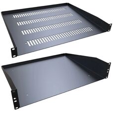 Scaffale rack Hammond RASU190107UBK1 - Nero, 44x483x178mm