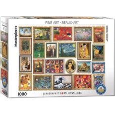 Eurographics Puzzle 1000 Teile - Gemälde Collage