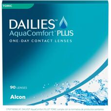 Alcon Dailies AquaComfort Plus Toric 90er Boîte -1,50 Achse 10 Zyl. Publicité