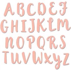 Sizzix Alfabeto Maiuscolo Taglierino - Strumento per hobby