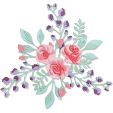Sizzix Jen Long-Philipsen Floral Layers 2 Stanzen-Set
