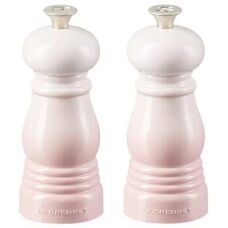 LE CREUSET Shell Pink Zout- en Pepermolen Set 11cm