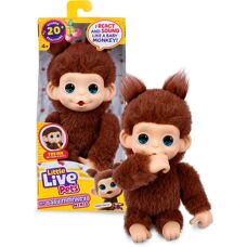 Moose Toys Little Live Pets Mijn Baby Aap - Zuigt Duim - Verzamelobject