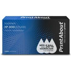 PrintAbout CF540X Hochkapazitäts Farbtoner - 4er Pack