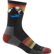 Darn Tough Sunset Ridge Micro Crew Lightweight Charcoal - Socks
