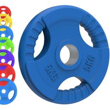 Body Revolution 25kg Olympic Rubber Weight Plates - Pair
