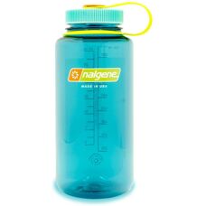 Nalgene 2020-0432 Garrafa de água de plástico reciclado azul
