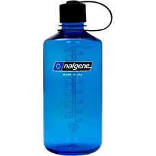 Sticlă Nalgene Cerulean de 1L cu gură îngustă - Durabilă și Reciclată