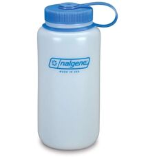 Garrafa de água branca Nalgene 32 oz - Durável para exterior