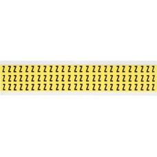 Brady 3410-Z - 9 x 13 mm - Z - schwarz auf Gelb - Etikett