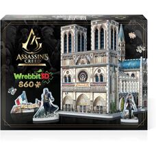 Wrebbit Notre Dame Assassin's Creed 3D Puzzle - 860 Stück
