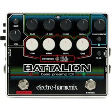 Electro-Harmonix Battalion Bass Preamp - Basso, EQ a 4 bande, Overdrive, DI