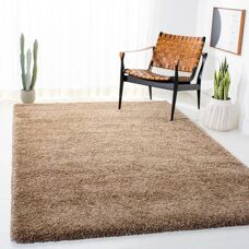 NADUVI Beiger Teppich 244x155cm - Rechteck - Polypropylen