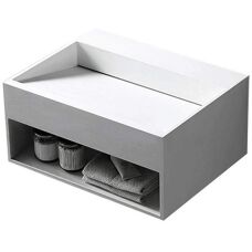 Bernstein TWG71 - Wandwaschbecken - Mattweiß - 80 cm