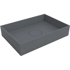 Bernstein TWA112 Freistehendes Waschbecken - Schwarz - 50cm