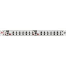 dbx 215S Égaliseur - 2x15 Bandes Graphique EQ - Argent - Publicité