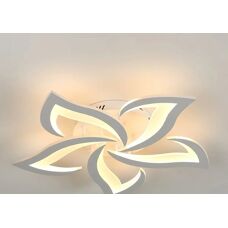 GOECO Modern LED Flower Ceiling Light 60W - Ceiling Light