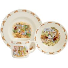 Royal Doulton - Bunnykins - 3pc - Earthenware - Dinnerware