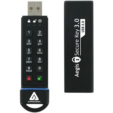 Apricorn Aegis Secure Key 3.0 Clé USB - 120 GB - Noir - Publicité