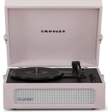 Crosley Voyager Platine Portable Bluetooth - Améthyste - Portable, Bluetooth, Vinyle, Style Rétro - Platine
