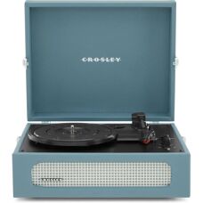 Crosley Voyager Portable Turntable - Washed Blue - Turntable