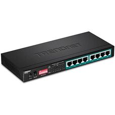 Trendnet TPE-LG80 Unmanaged Gigabit Ethernet Switch - Black