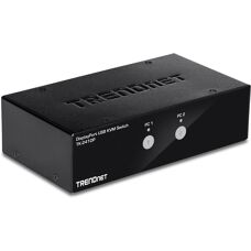 Switch KVM Trendnet TK-241DP - 4K Ultra HD - 2 Ports