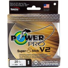 Línea trenzada Power Pro Super 8 Slick V2 - Línea de pesca