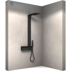 Bernstein Modell NT038 Pro - Thermostatische Duschsystem aus Edelstahl
