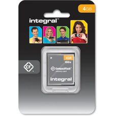 Integral 4GB CompactFlash Geheugenkaart - Geheugenkaart