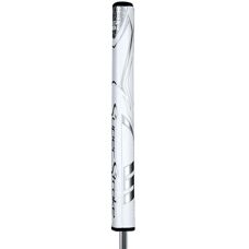 SuperStroke Zenergy Tour 2.0 Putter Grip - White/Silver