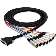 Hosa DTF-805 Multicore Cable 8-channel XLR-F 5m Audio Cable