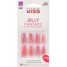 Kiss Be Jelly Nagels - 28 stuks - Tot 7 dagen draagbaar