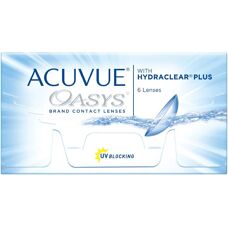 Johnson & Johnson Acuvue Oasys mit Hydraclear Plus (6 Stk) - -9,50