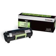 Lexmark 502 Toner Cartridge - Black - Printer Supplies