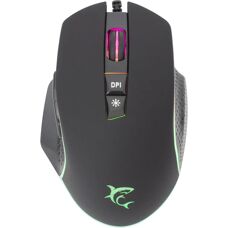 Souris de jeu White Shark GARETH Noire - 6400 DPI