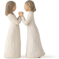 Willow Tree Schwestern-herz-Figurine - Handgefertigt Resin