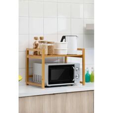 Livingandhome - FreeStanding - Natural - Kitchen Organizer