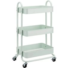 Basics WK130840-2-Mintgrön Kitchen Cart - Storage & Utility