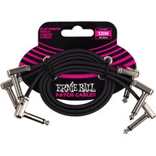 Ernie Ball Ernie Ball P06222 30cm Winkel Black Audiokabel