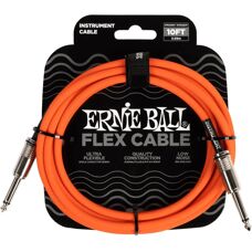 Cable de audio Flex de Ernie Ball 3,05 m - Cable de audio