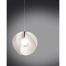 IPERBRIKO Linea Zero - Moderne Pendellampe - Weiß, 45cm