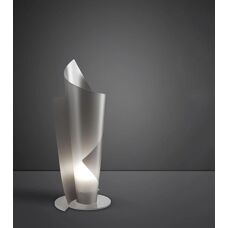 Iperbriko Linea Zero Silber Tischlampe - Modernes Design